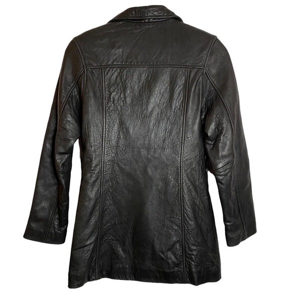 Whet Blu NYC Luxury Black Leather Jacket Extra Small XS - Picture 2 of 16